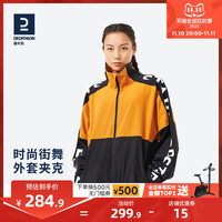 DECATHLON 迪卡侬 情侣街舞秋冬新款男女同款外套字母夹克印花运动外套WSDW
