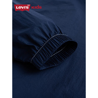 Levi's 李维斯童装男童皮肤衣2023夏季新款儿童连帽风衣 深靛蓝 160/80(XL)