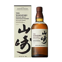 SUNTORY 三得利 山崎（Yamazaki）三得利Suntory单一麦芽威士忌 山崎1923年700ML 日本进口洋酒