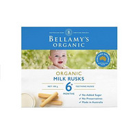 Bellamy's 贝拉米 婴幼儿有机无糖磨牙饼干 100g （6个月以上）