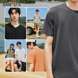 SANFU 三福 2024夏季新款短袖t恤