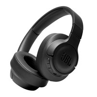 JBL 杰宝 T710BT 耳罩式头戴式动圈蓝牙双模无线降噪耳机 黑色