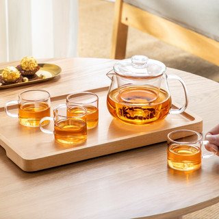 TEAHUE 忆壶茶 茗饮壶 550ml 透明