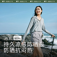 Beneunder 蕉下 户外披肩防晒衣女防紫外线大帽檐薄款透气冰丝防晒服