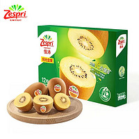 Zespri 佳沛 新西兰金果黄心奇异果 12枚 中果 单果103-114g