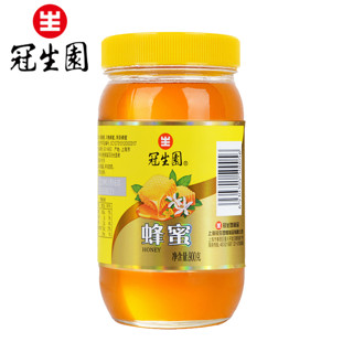 上海冠生园蜂蜜纯正百花洋槐蜂蜜冲饮农家土蜜蜂冲柚子茶900g*2瓶 蜂蜜580g*1瓶