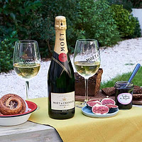 MOET & CHANDON 酩悦 香槟葡萄酒 法国进口 750ml*2
