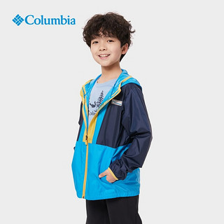 Columbia哥伦比亚户外23春夏新品儿童活力撞色夹克连帽外套SY0247 464 S