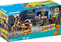 playmobil 摩比世界 SCOOBY-DOO! 史酷比玩具 70363 与 Scooby 史酷比共进晚餐，适合 5 岁以上儿童