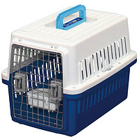 IRIS 爱丽思 航空箱便携箱笼子托运箱外出手提篮 ATC-530深蓝色适用12kg内