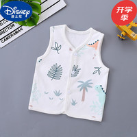 迪士尼(Disney)特价马甲儿童马甲夏季薄款纯棉婴儿春秋装洋气背心女童宝宝小马夹 恐龙森林官方官网boy 90码(1-2岁)官方官网boy