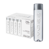 VOSS 芙丝 饮用天然矿泉水500ml*24瓶(塑料瓶)弱碱性水整箱装