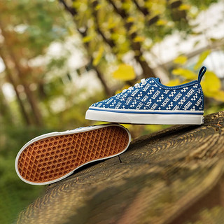 VANS范斯童鞋官方 Authentic克莱因蓝个性有型小童帆布鞋 蓝色 26 实测内长16.5cm