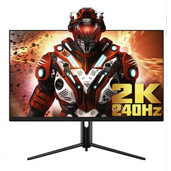 TITAN ARMY 泰坦军团 32英寸2K 240Hz IPS技术屏 1ms HDR600 Type-C 65W 内置音箱 电竞游戏显示器 升降旋转底座 P32A2S