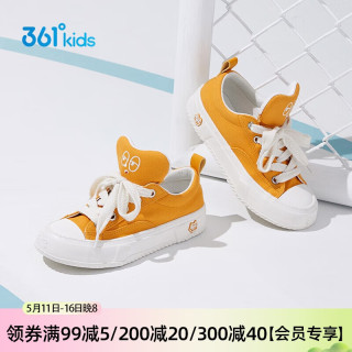 361° 儿童板鞋2023春季男女中大童卡通休闲硫化鞋