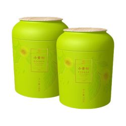 taetea 大益 茶叶普洱茶熟茶三年陈新会小青柑礼品礼盒100g*2罐