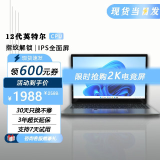  SVMIY 2K IPS屏 笔记本电脑  Intel集成显卡 无机械硬盘 1920*1080 i3-1135G4 灰色 60Hz 32GB 2TB