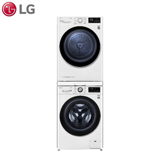 LG 乐金 洗烘套装 FCV13G4W+RH10V3AV6W