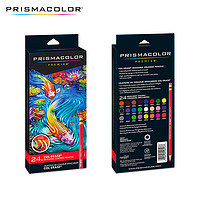 PRISMACOLOR 培斯玛 美国三福霹雳马Prismacolor培斯玛旗舰店彩铅可擦24色套装成人学生专业美术手绘彩铅绘画画笔套装