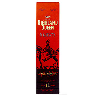 HIGHLAND QUEEN 高地女王 14年雪莉桶单一麦芽威士忌 700ml