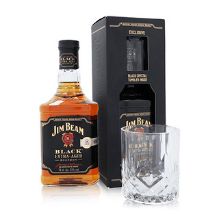 JIM BEAM 金宾 黑牌黑标单杯礼盒700ml