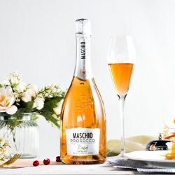 CANTINE MASCHIO 玛斯乔酒庄 博曦意大利进口东方珍宝玛斯乔普塞赛克桃红起泡葡萄酒 750ml
