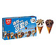 PLUS会员：WALL'S 和路雪 迷你可爱多甜筒 香草巧克力口味冰淇淋 20g*10支