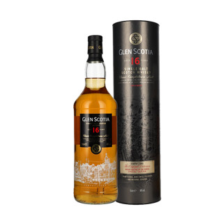格兰帝格兰帝16年苏格兰单一麦芽威士忌1000ml礼盒装进口洋酒坎贝尔镇 1L