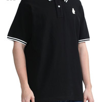 it :CHOCOOLATE男装短袖polo衫夏季简约休闲套头衫1270X