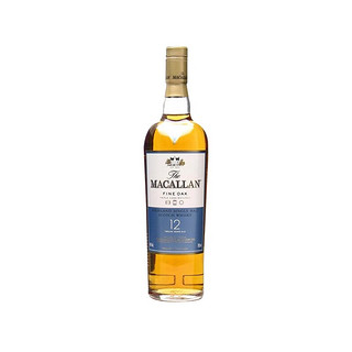 麦卡伦（MACALLAN）12年三桶旧版 原装进口苏格兰单一麦芽威士忌洋酒 麦卡伦三桶12年-700ml包装瑕疵