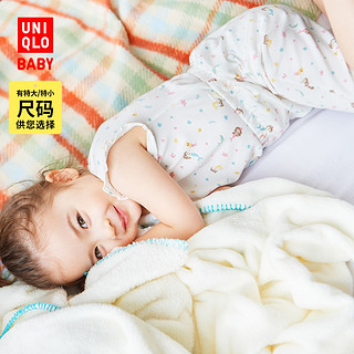 UNIQLO 优衣库 SGS婴幼儿生态衣 幼儿宝宝睡衣(短袖家居套装空调服)444955