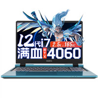 COLORFUL 七彩虹 隐星P15 十二代酷睿版 15.6英寸 游戏本 蓝色（酷睿i7-12650H、RTX 4060 8G、16GB、1TB SSD