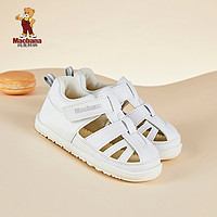 英国玛克邦纳夏季婴儿鞋男童宝宝鞋包头儿童凉鞋小白鞋女童学步鞋