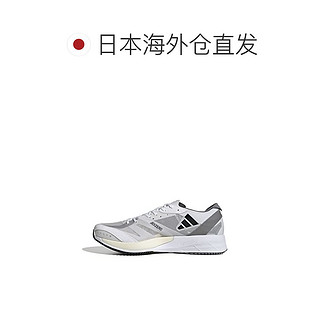 Adidas运动跑鞋ADIZERO Japan 7 WIDE白/黑色/灰29.0