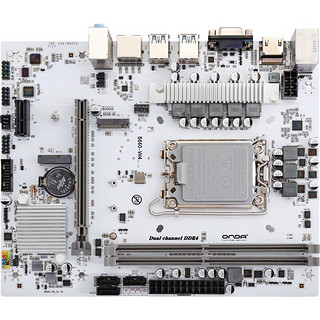 ONDA 昂达 B660-VH4-W（Intel B660 /LGA 1700）支持Int