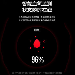 瑞德罗曼 不扎针无创测血糖智能手表血压血氧心率监测实时心电图打鼾睡眠运动健康 蓝色硅胶带 血糖血压血氧心率心电图体温