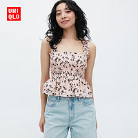 UNIQLO 优衣库 女士印花衬衫 458683