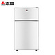 CHIGO 志高 BCD-38A118 两门小冰箱 银色 冷藏冷冻 双门双温小冰箱