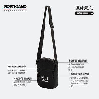 NORTHLAND 诺诗兰 中性款户外单肩包 NXBBT0601S