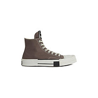 Rick Owens 匡威联名 男女款高帮板鞋 DC01CX938A03R034 灰色 9.5