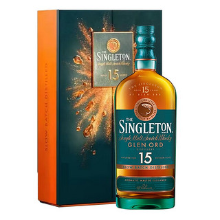 苏格登 Singleton 单一麦芽苏格兰威士忌高地产区洋酒 苏格登15年礼盒装