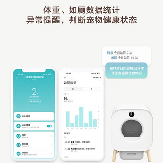 MI 小米 小顽猫砂盆全自动超大号猫厕所电动铲屎猫咪用品除臭智能健康