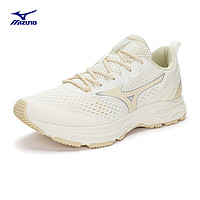 Mizuno 美津浓 Racer 中性跑鞋 D1GH223603 棉色/沙色 38