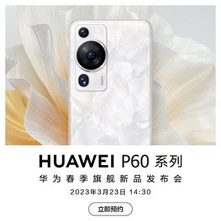 HUAWEI 华为p60 新品手机  羽砂黑 128GB