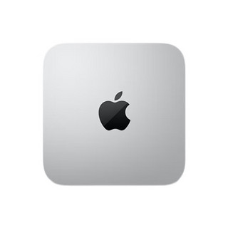 苹果（Apple）mac mini m2芯片2023新款macmini m2苹果迷你台式电脑主机盒子 金属银 M2 芯片8核+10核