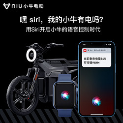 Niu Technologies 小牛电动 SQi动力跨骑电动车智能语音电动自行车通勤轻便代步车