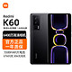  MI 小米 K60 红米5G手机 骁龙8+处理器 2K高光屏 6400万超清相机 5500mAh长续航 12GB+512GB 墨羽　