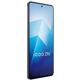 vivo iQOO Z7x新品5g手机 6000毫安大电池80W闪充 iqooz7x老人学生智能手机 深空黑 8G 128G