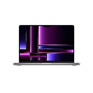 苹果Apple MacBook Pro M2芯片 14英寸/16 2023新款笔记本 深空灰色 14寸M2 Pro32G+1TB