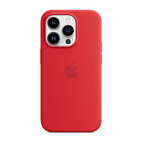 Apple 苹果 iPhone 14 Pro 专用 MagSafe 硅胶保护壳 - 红色 保护套 手机套 手机壳